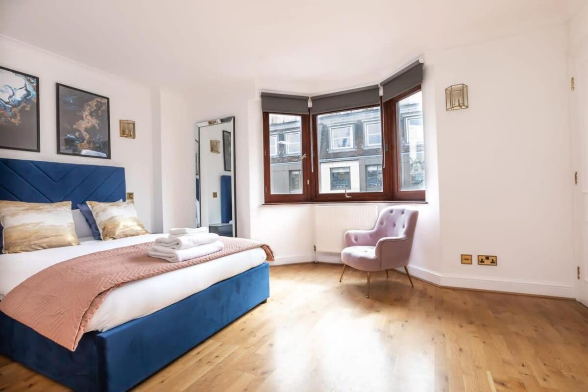 Spacious 1 Bed Mayfair Apartment With Balcony Londen Buitenkant foto